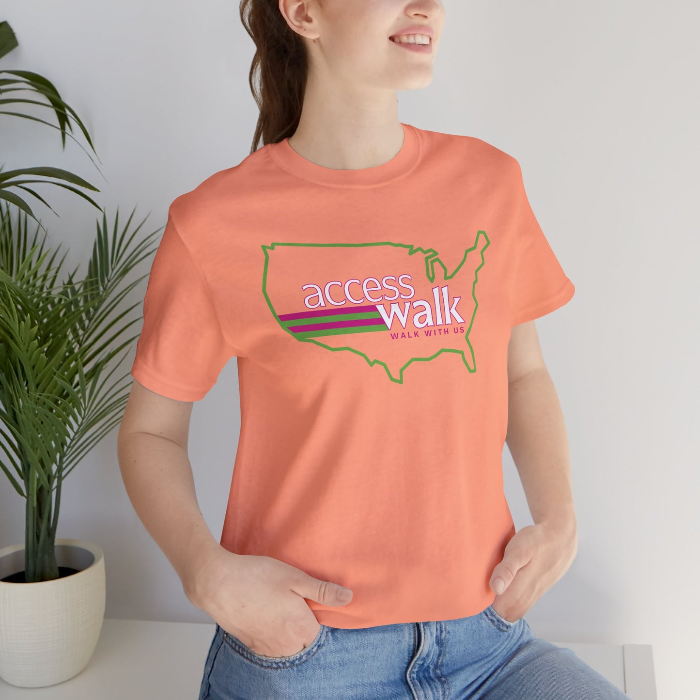Access Walk: Seattle to D.C. 2025 Unisex T-Shirt