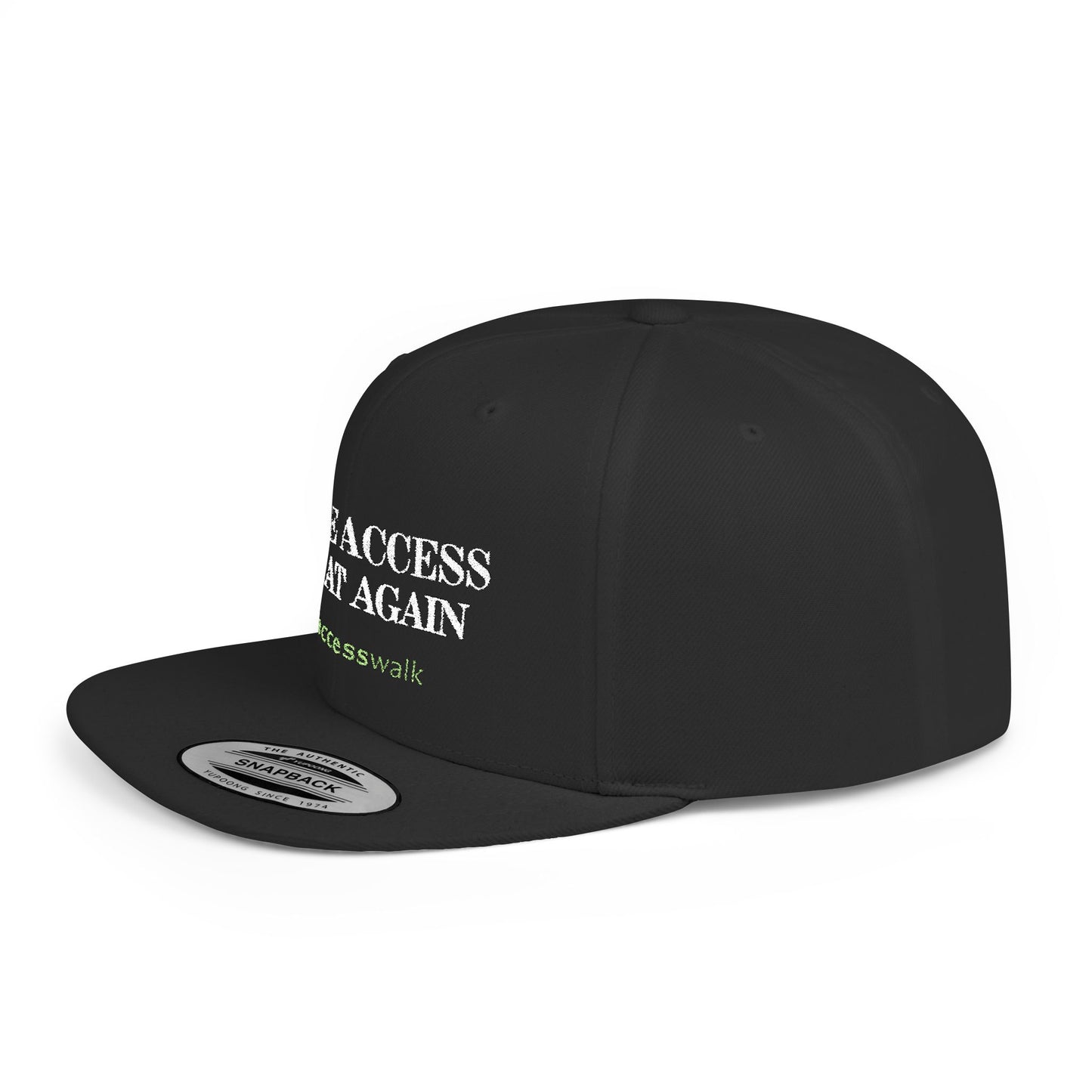 Make Access Great Again Parody Snapback Hat