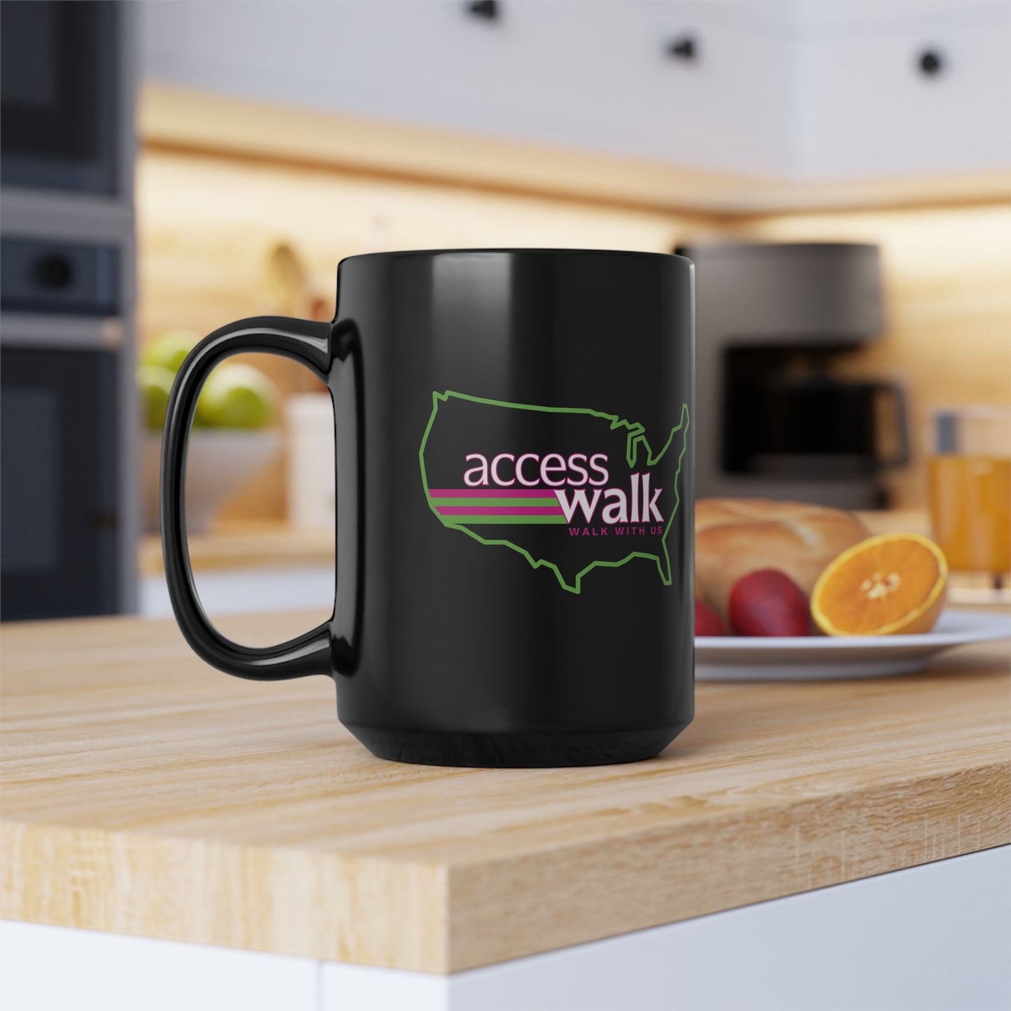 Access Walk “Walk With Us” Mug – Seattle to D.C. Edition