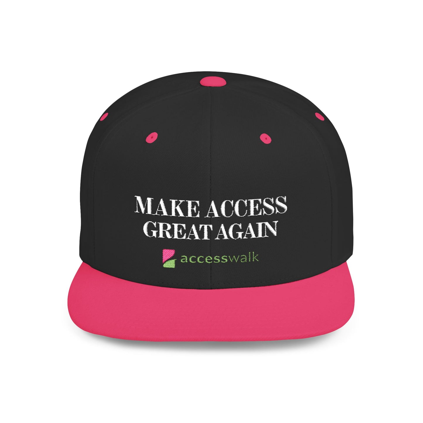 Make Access Great Again Parody Snapback Hat