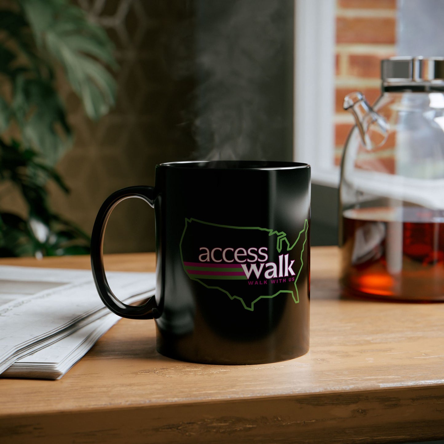 Access Walk “Walk With Us” Mug – Seattle to D.C. Edition
