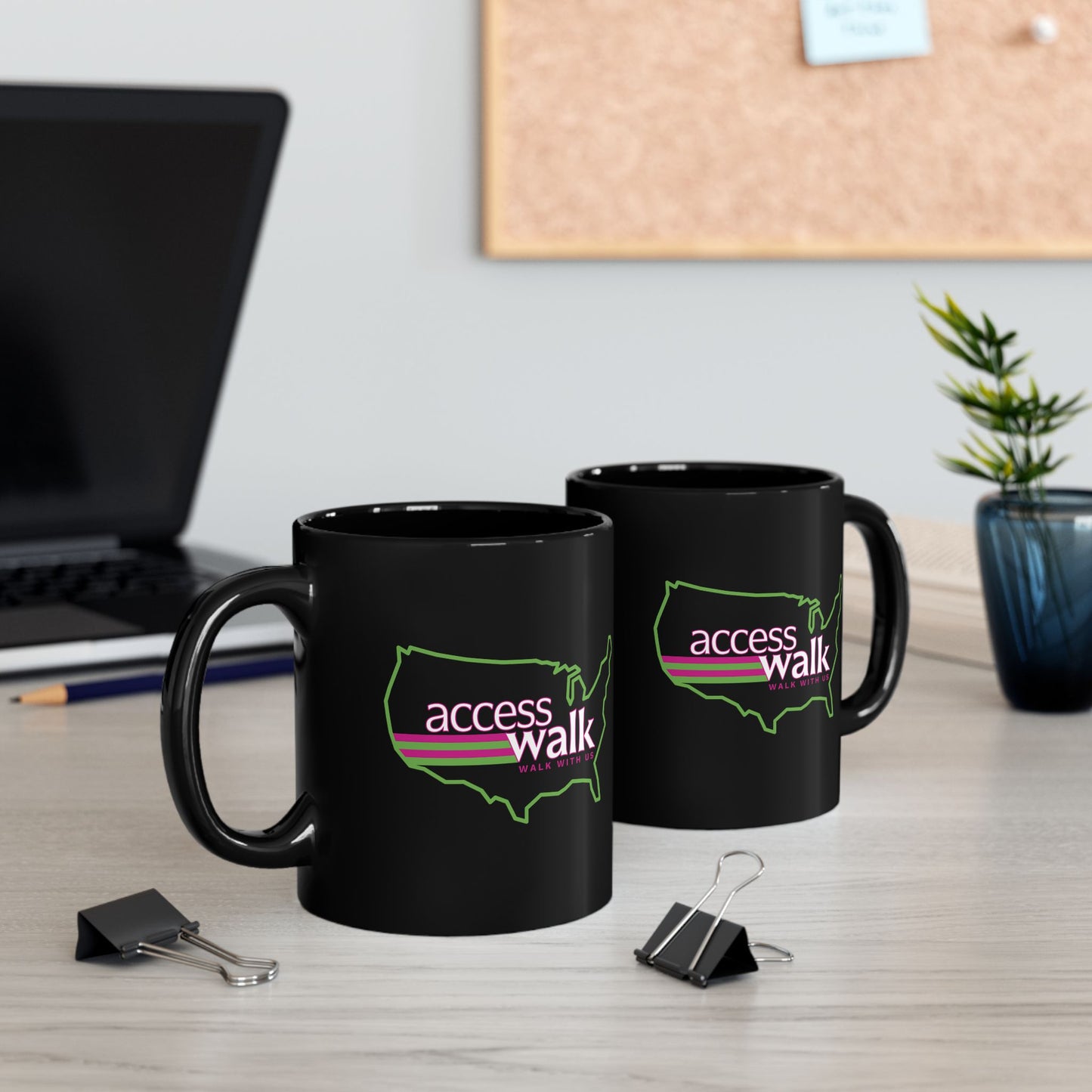 Access Walk “Walk With Us” Mug – Seattle to D.C. Edition