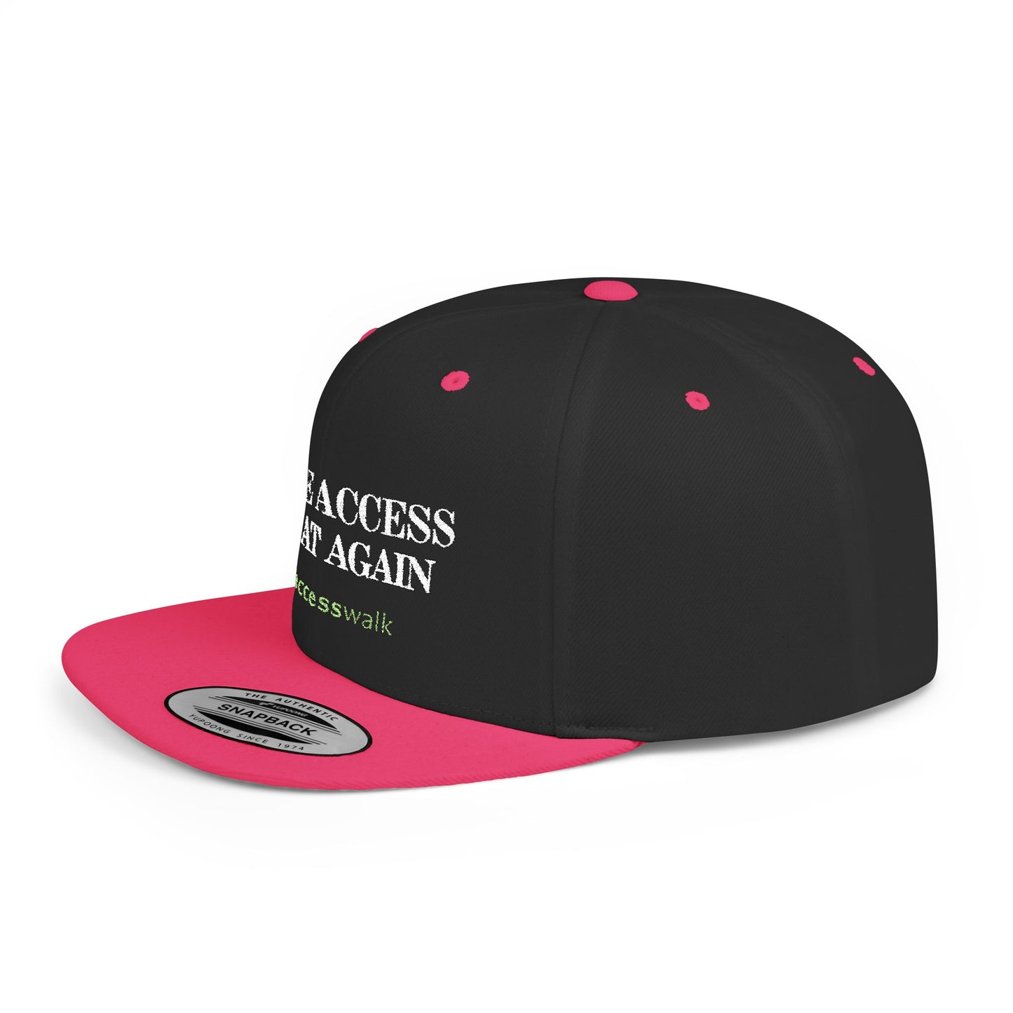 Make Access Great Again Parody Snapback Hat