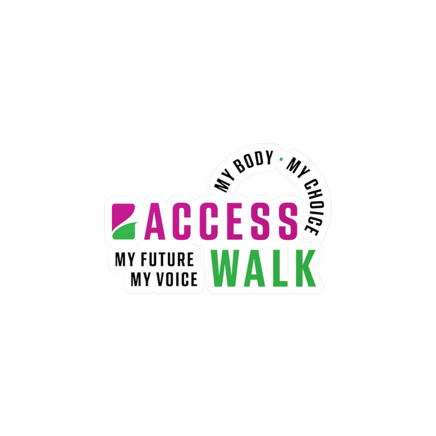 Access Walk 2024 vinyl sticker