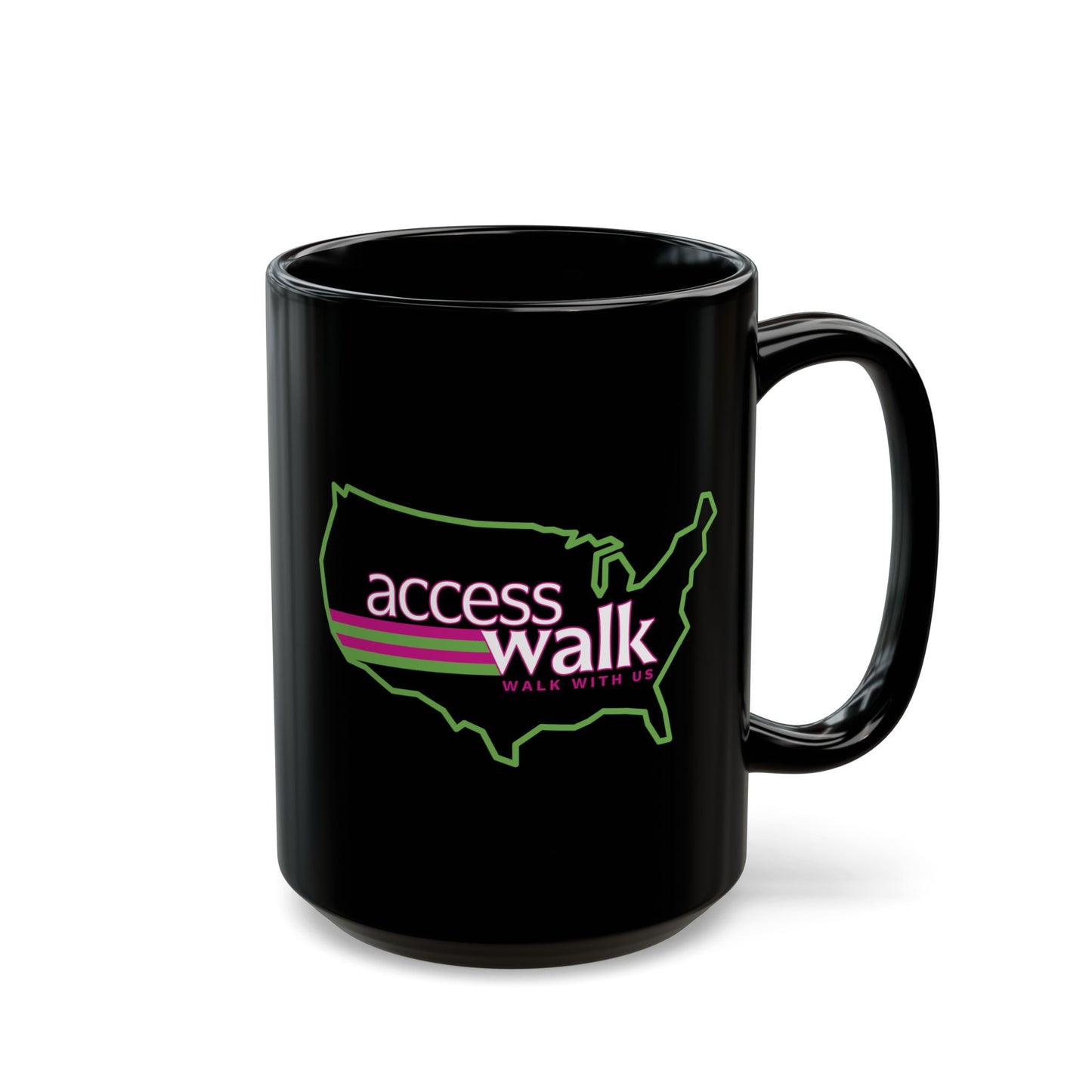 Access Walk “Walk With Us” Mug – Seattle to D.C. Edition