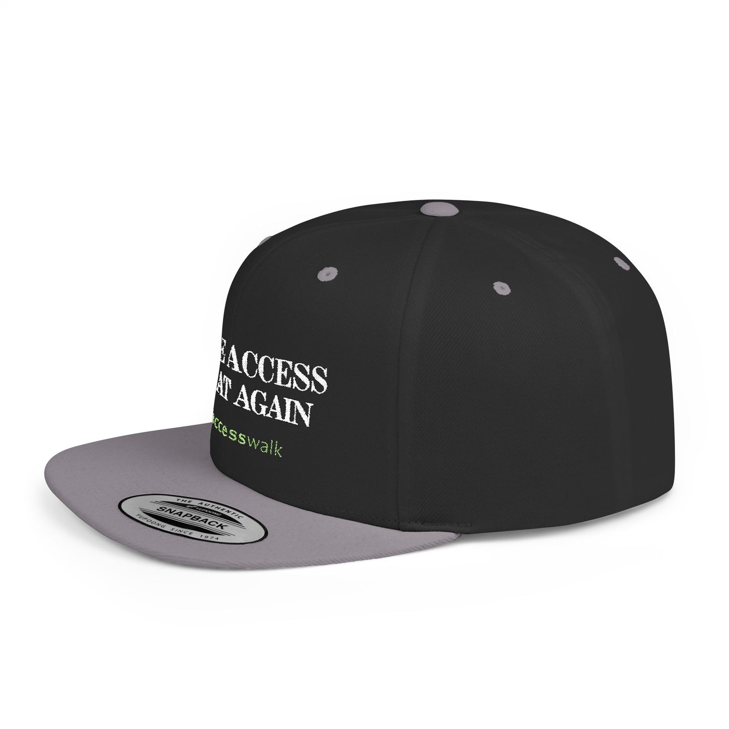 Make Access Great Again Parody Snapback Hat
