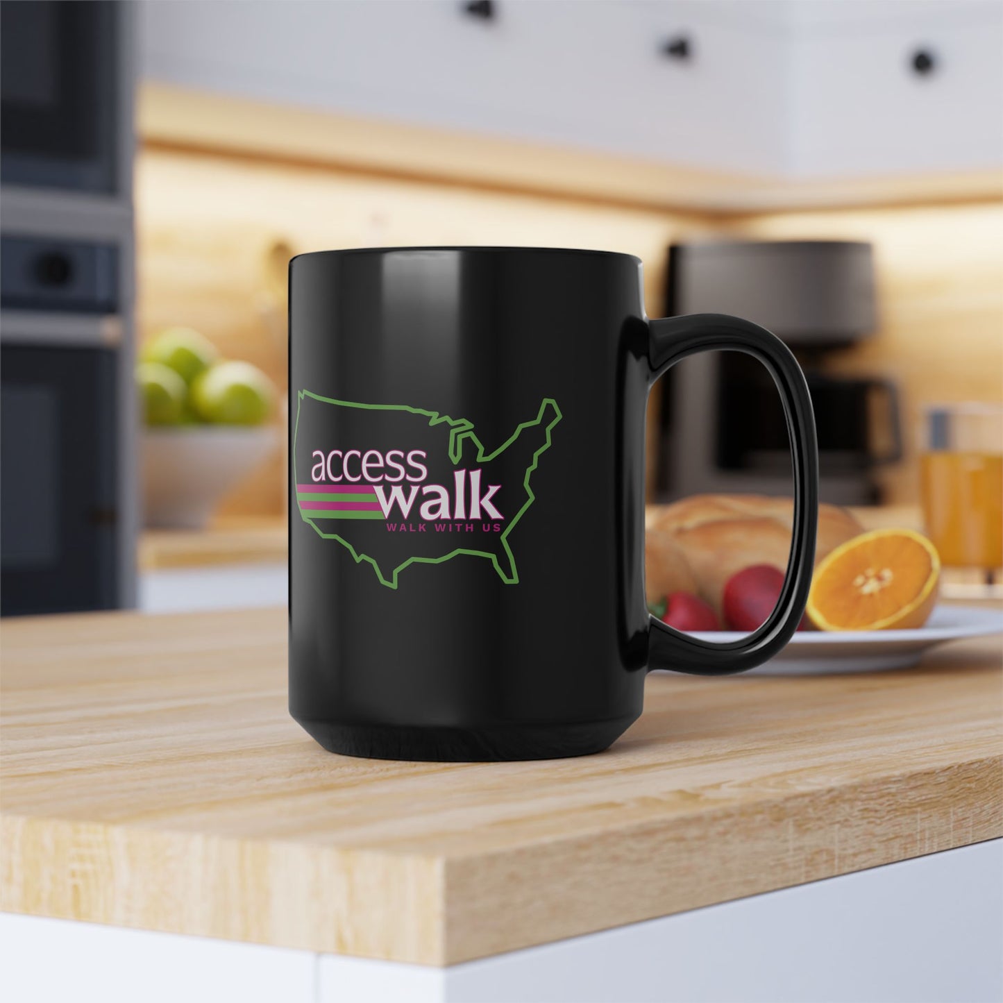 Access Walk “Walk With Us” Mug – Seattle to D.C. Edition