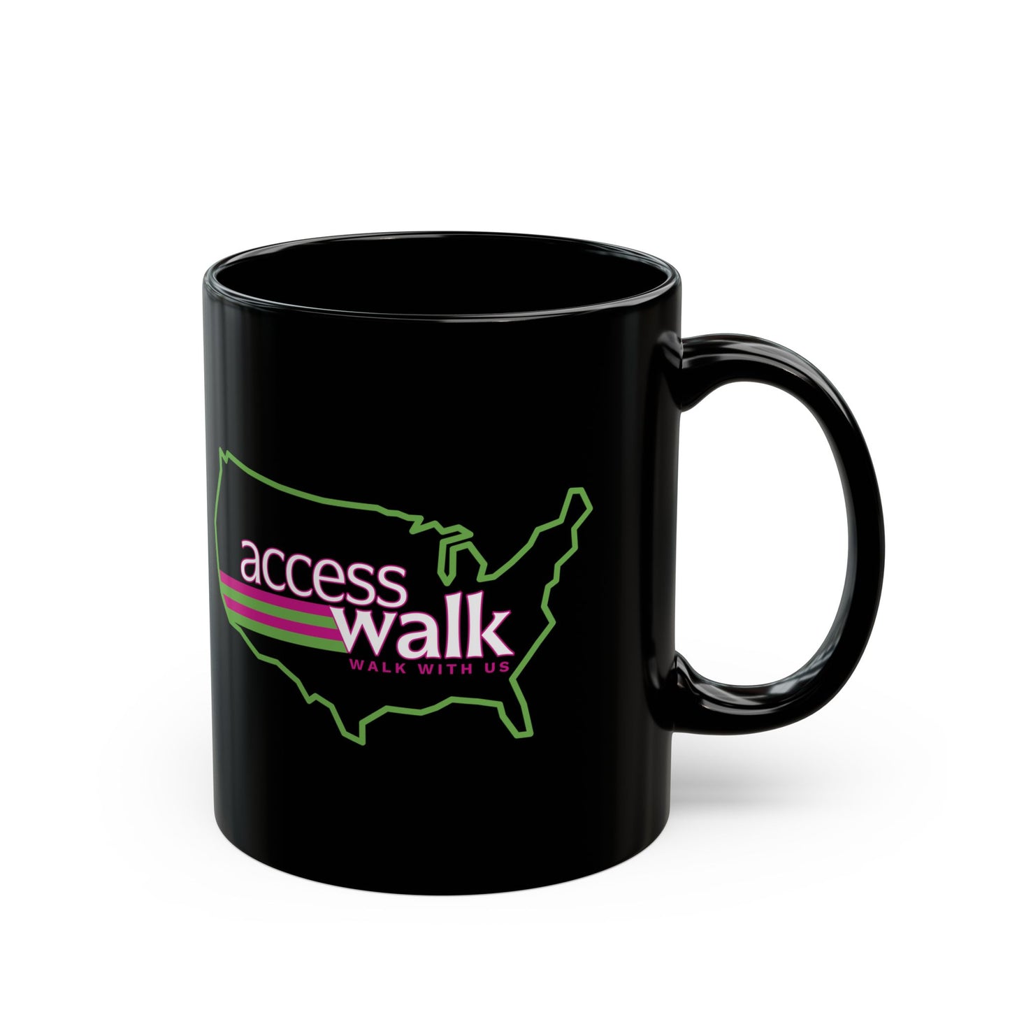 Access Walk “Walk With Us” Mug – Seattle to D.C. Edition