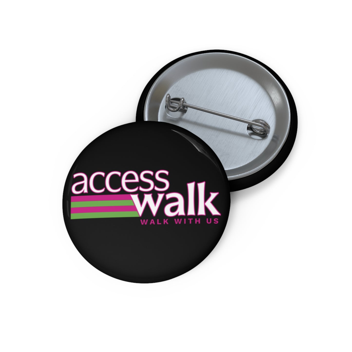Access Walk “Walk With Us” Pin Button