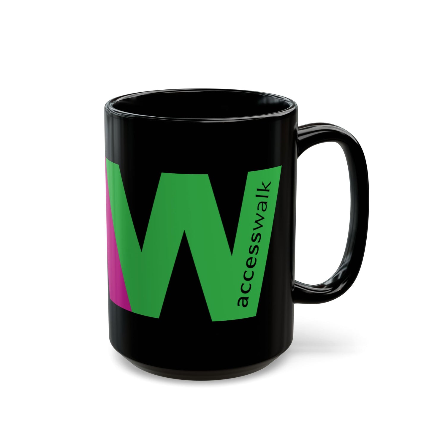 Access Walk AW Black Mug (11oz, 15oz)