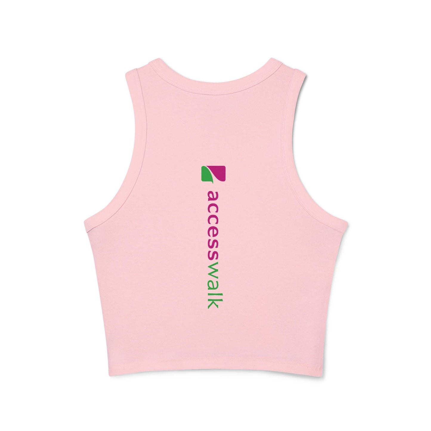 Access Walk Women's Micro Rib Racer Tank Top