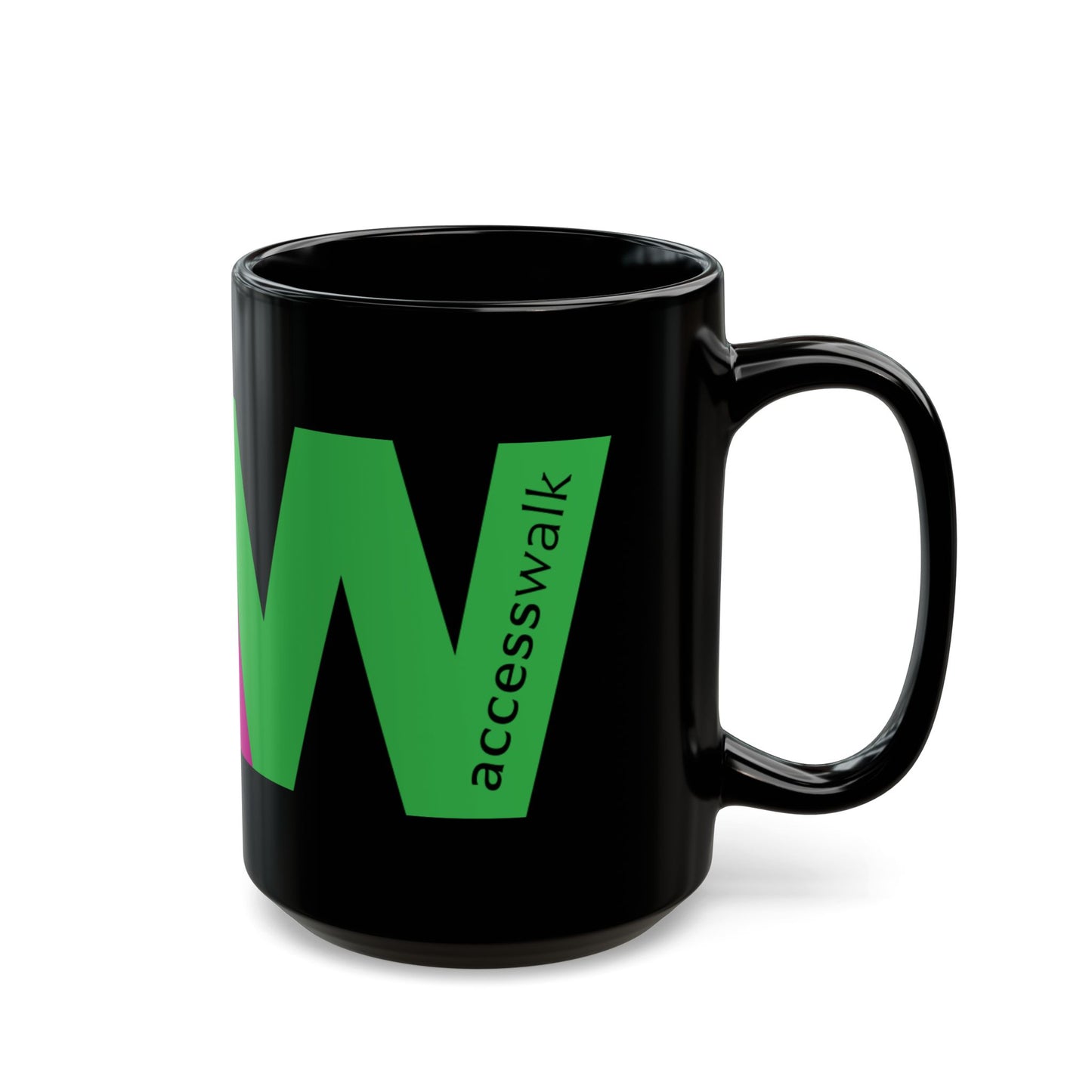 Access Walk AW Black Mug (11oz, 15oz)