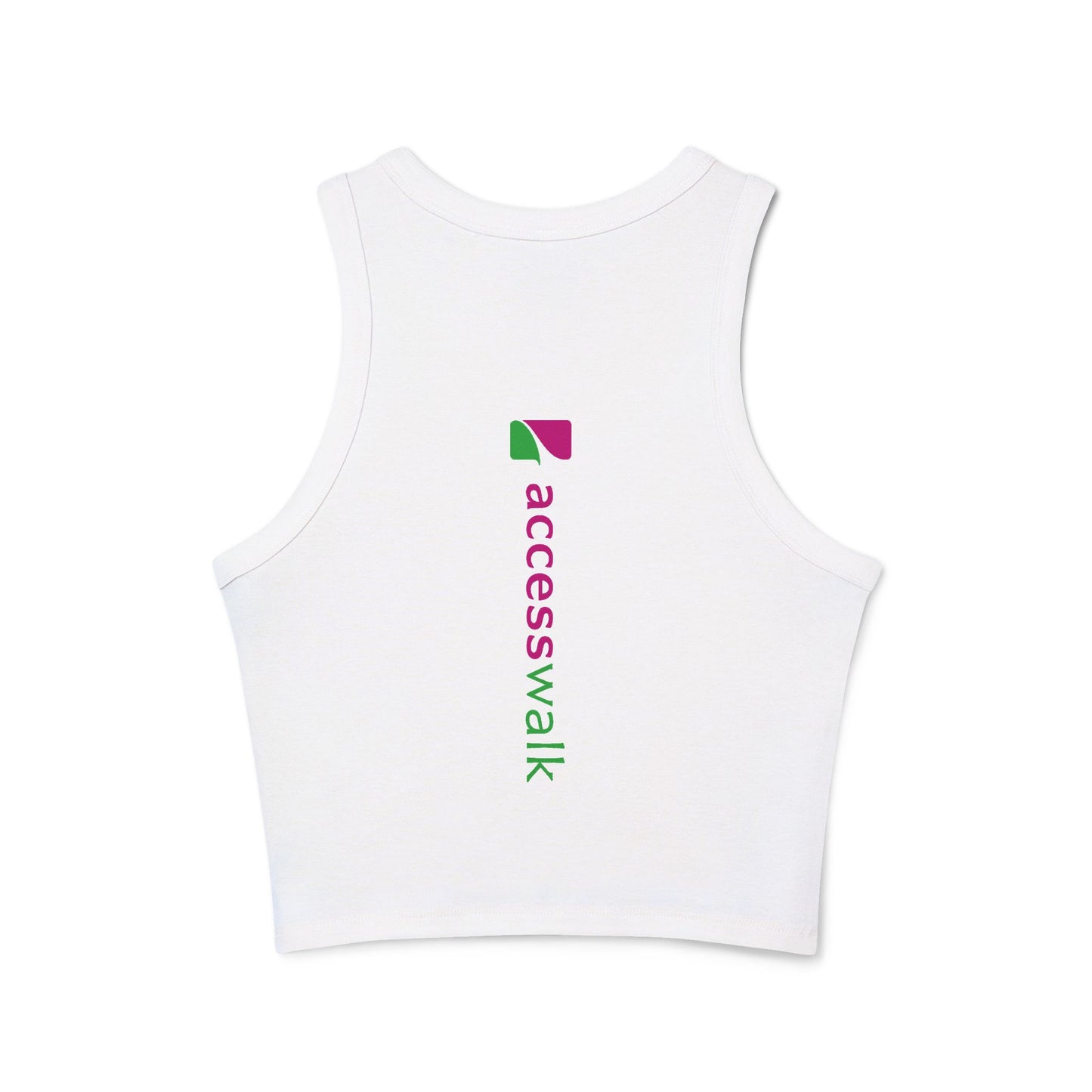 Access Walk Women's Micro Rib Racer Tank Top