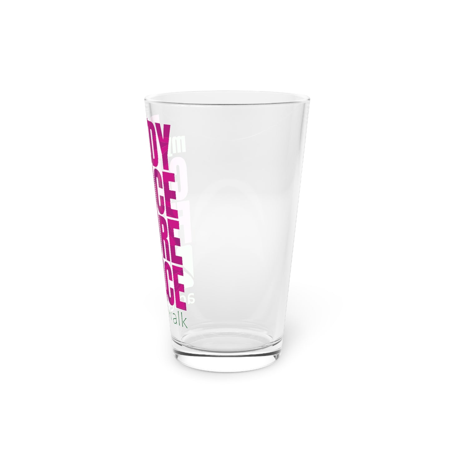 Access Walk Pint Glass, 16oz