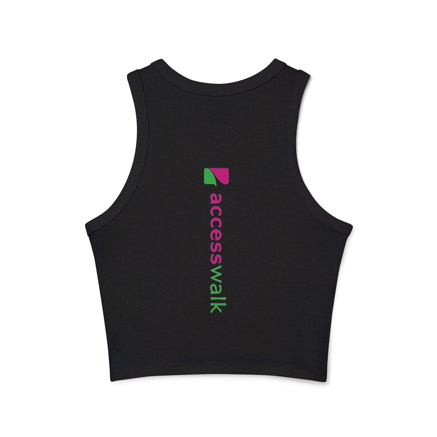 Access Walk Women's Micro Rib Racer Tank Top