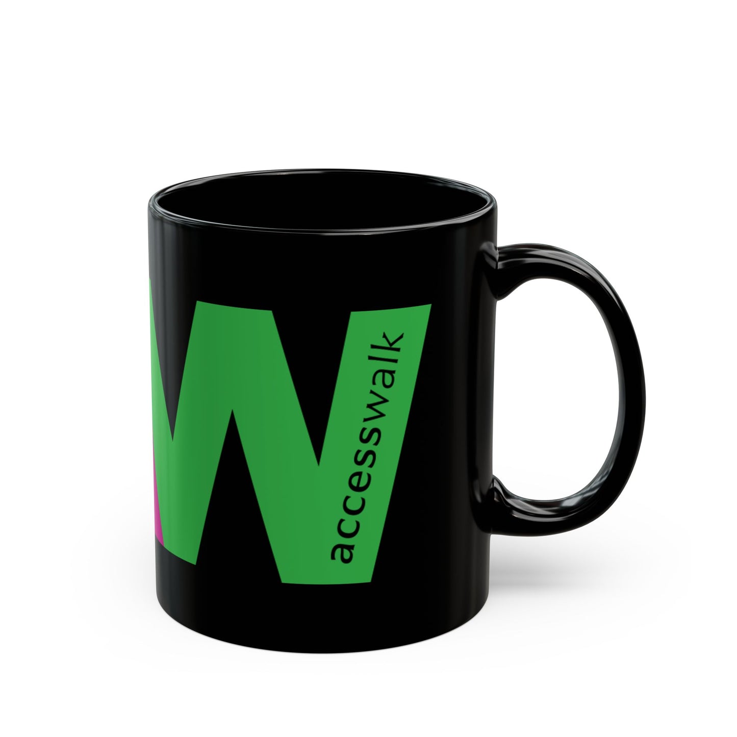 Access Walk AW Black Mug (11oz, 15oz)