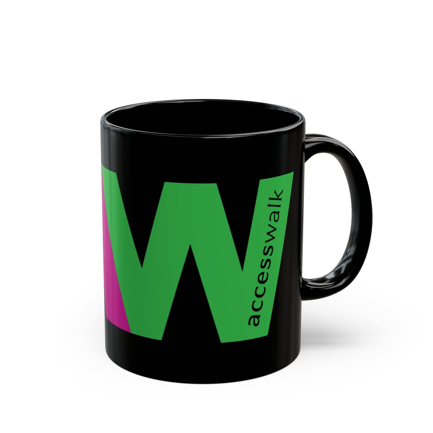 Access Walk AW Black Mug (11oz, 15oz)