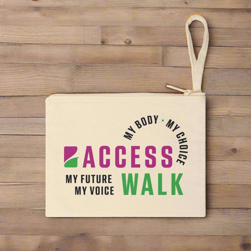 Access Walk Cotton Accessory Zipper Pouch