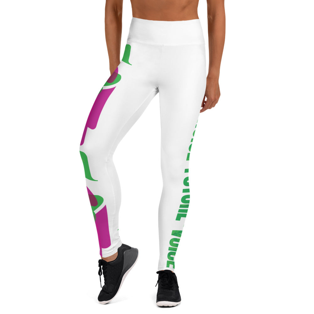 Access Walk Yoga Leggings - white