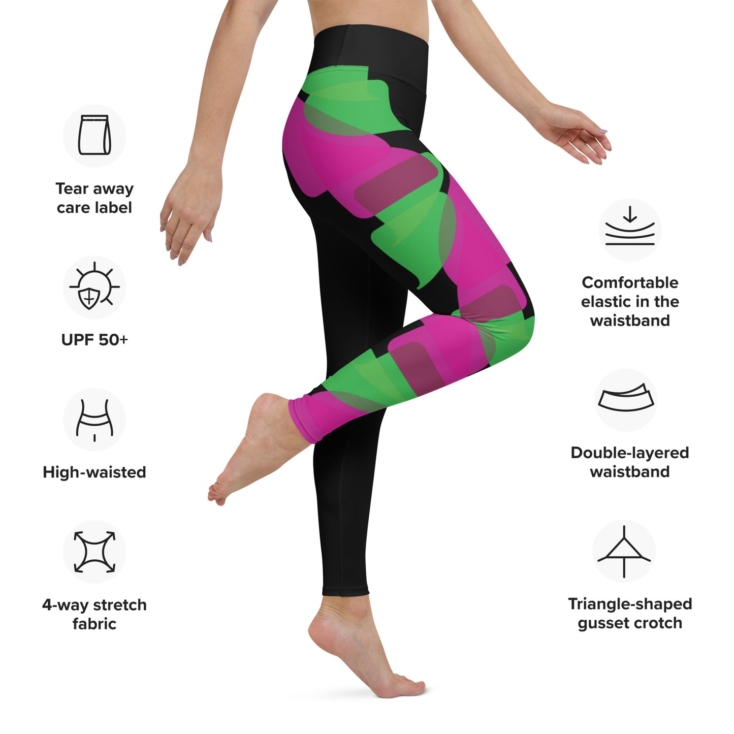 Access Walk Yoga Leggings - black