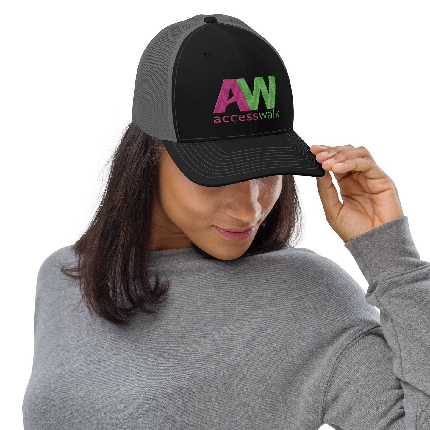 Access Walk Embroidered Trucker Cap