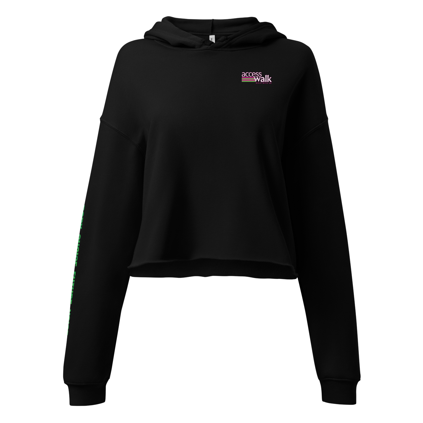 Access Walk: Seattle to D.C. - My Body, My Choice Cropped Hoodie